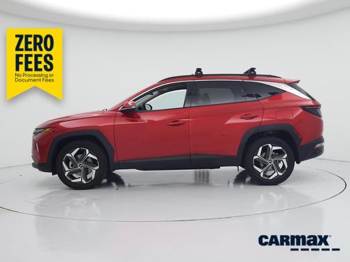 Burgundy 2023 Hyundai TUCSON Limited