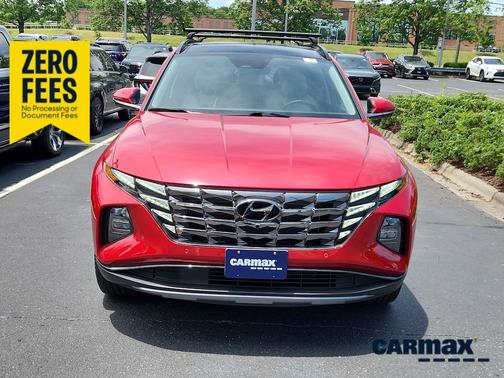 Burgundy 2023 Hyundai TUCSON Limited