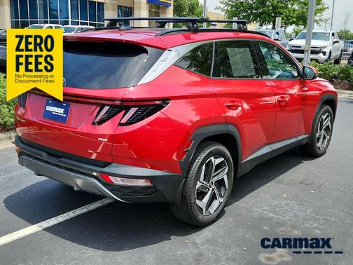 Burgundy 2023 Hyundai TUCSON Limited