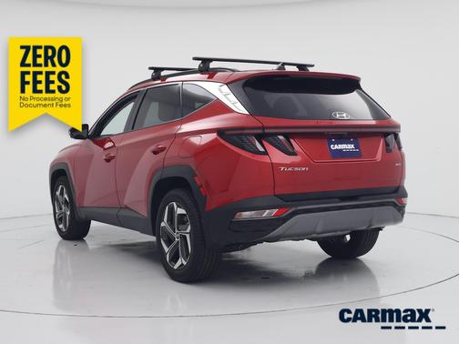 Burgundy 2023 Hyundai TUCSON Limited