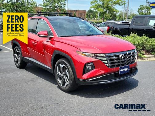 Burgundy 2023 Hyundai TUCSON Limited