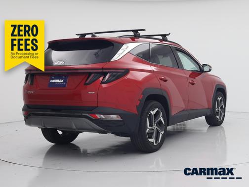 Burgundy 2023 Hyundai TUCSON Limited