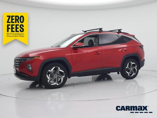 Burgundy 2023 Hyundai TUCSON Limited