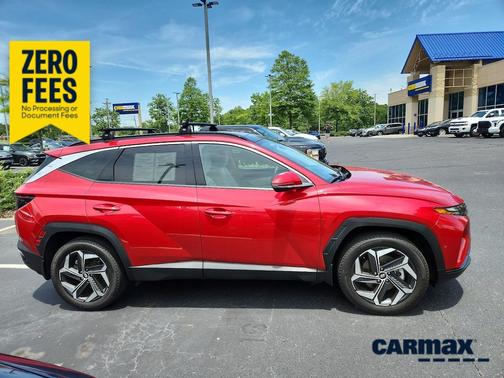 Burgundy 2023 Hyundai TUCSON Limited