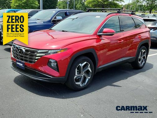 Burgundy 2023 Hyundai TUCSON Limited