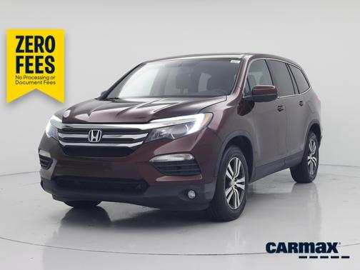 Burgundy 2016 Honda Pilot EX-L