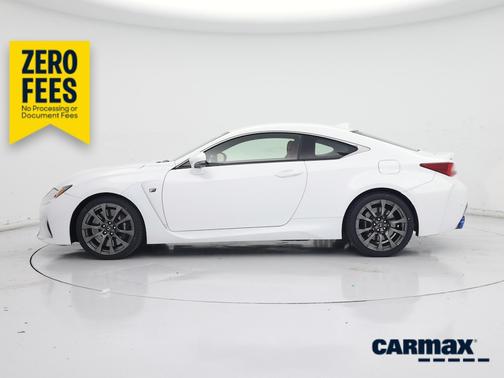 White 2015 Lexus RC F