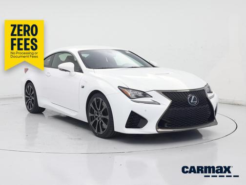 White 2015 Lexus RC F