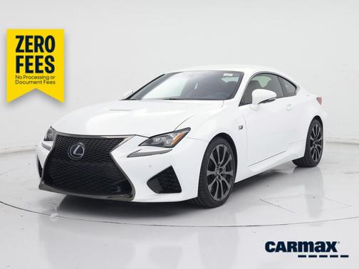 White 2015 Lexus RC F