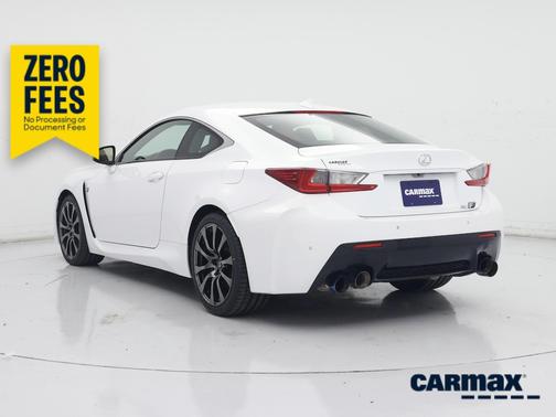 White 2015 Lexus RC F