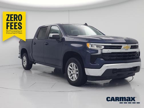 Blue 2023 Chevrolet Silverado 1500 LT