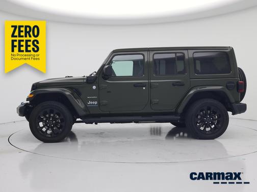 Green 2024 Jeep Wrangler 4xe Sahara
