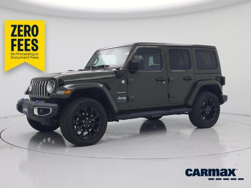 Green 2024 Jeep Wrangler 4xe Sahara