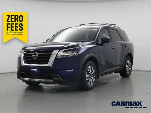 Blue 2024 Nissan Pathfinder SL