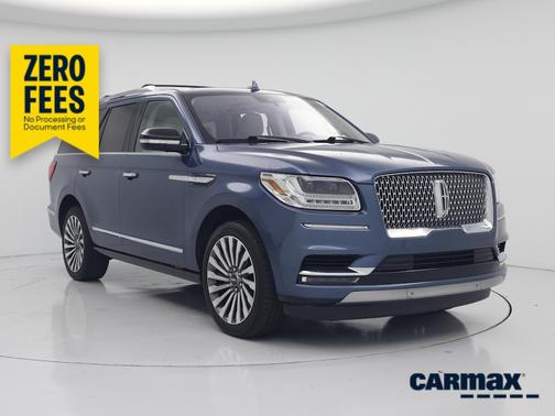 Blue 2018 Lincoln Navigator Reserve