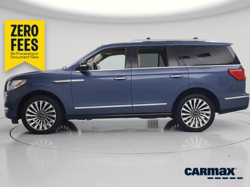 Blue 2018 Lincoln Navigator Reserve