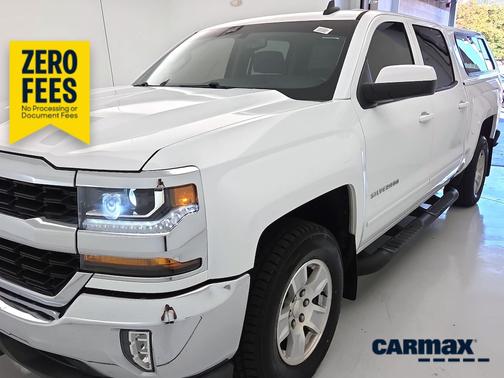 White 2018 Chevrolet Silverado 1500 LT