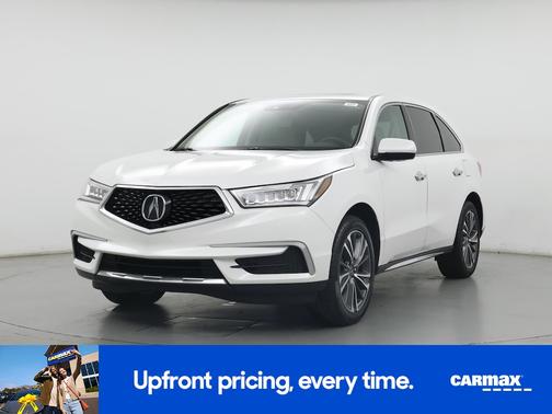 White 2020 Acura MDX Technology