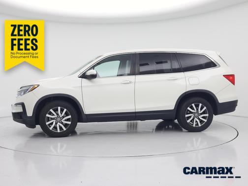 White 2019 Honda Pilot EX-L