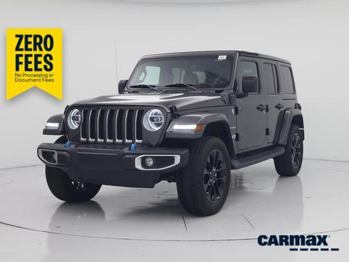 Gray 2022 Jeep Wrangler Unlimited 4xe Unlimited Sahara
