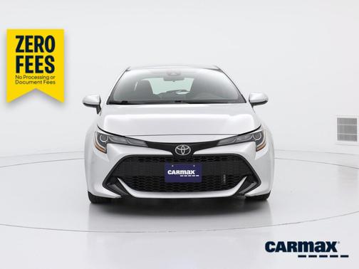 Silver 2019 Toyota Corolla Hatchback SE