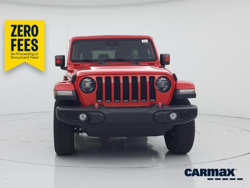 Red 2022 Jeep Wrangler Unlimited Sahara Altitude