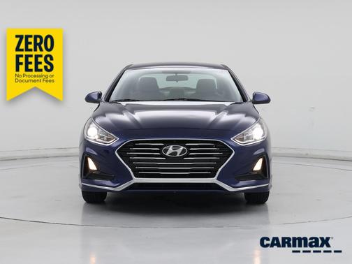 Blue 2019 Hyundai SONATA SE