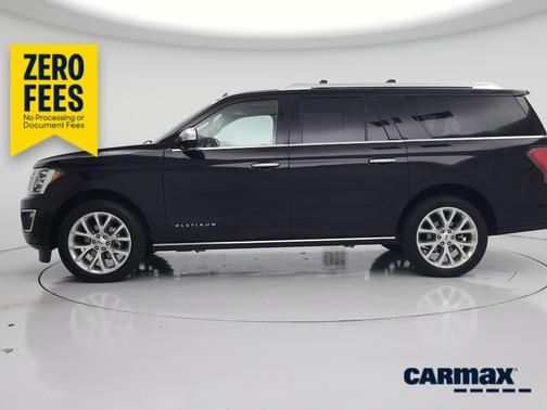 Black 2018 Ford Expedition Max Platinum