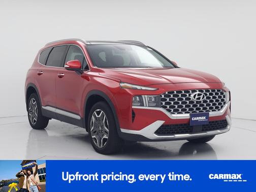 Red 2023 Hyundai SANTA FE HEV Limited