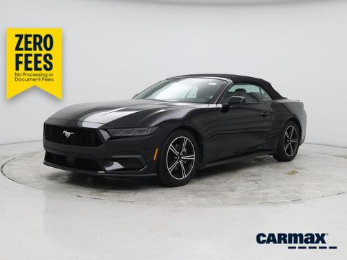 Black 2025 Ford Mustang Ecoboost Premium