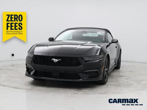 Black 2025 Ford Mustang Ecoboost Premium