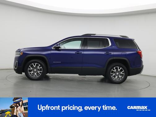 Blue 2023 GMC Acadia SLT