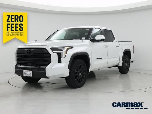 White 2024 Toyota Tundra Hybrid Limited