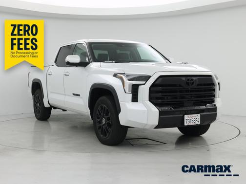 White 2024 Toyota Tundra Hybrid Limited