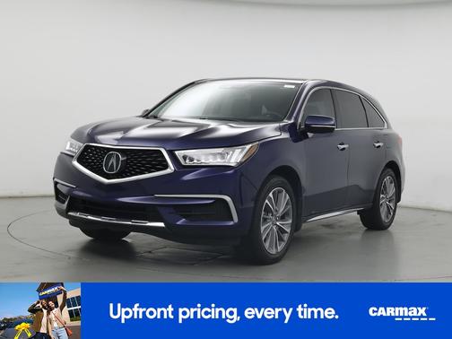 Blue 2018 Acura MDX Advance