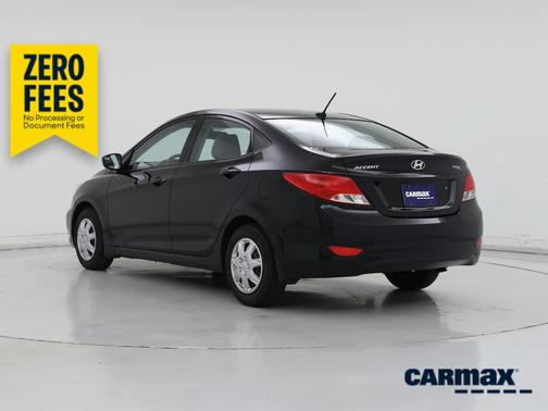 Black 2015 Hyundai Accent GLS