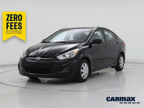 Black 2015 Hyundai Accent GLS