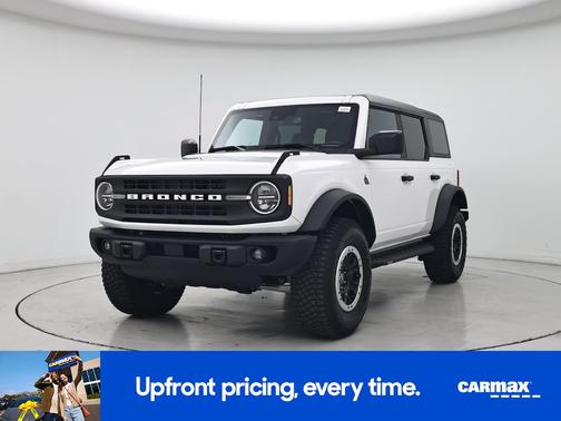White 2023 Ford Bronco Black Diamond