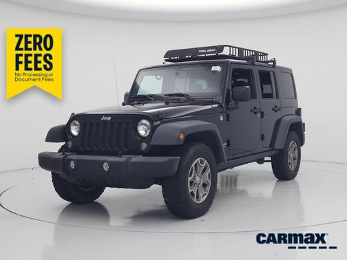 Black 2015 Jeep Wrangler Unlimited Rubicon