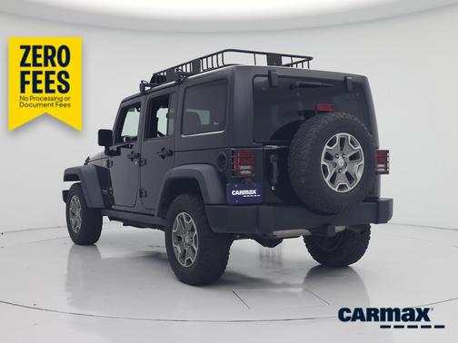 Black 2015 Jeep Wrangler Unlimited Rubicon
