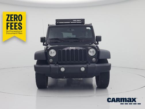 Black 2015 Jeep Wrangler Unlimited Rubicon