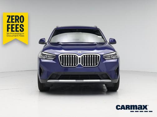 Blue 2022 BMW X3 XDrive30i