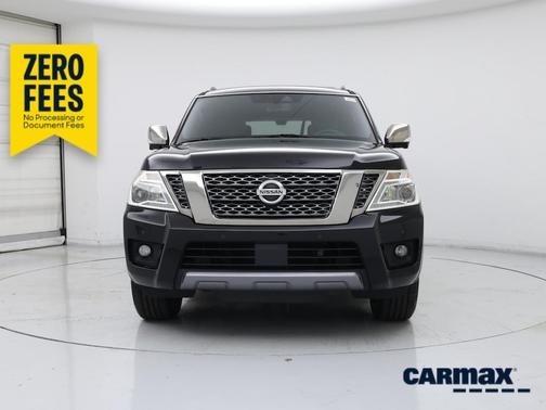 Black 2018 Nissan Armada Platinum
