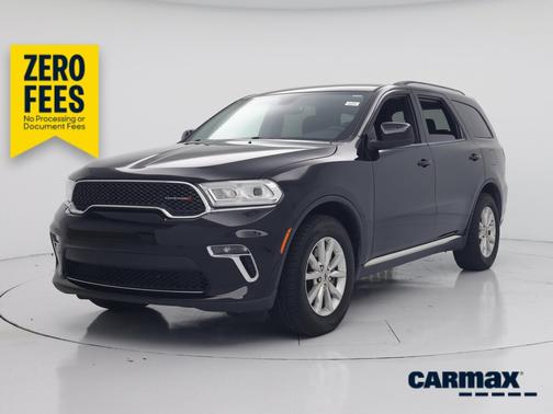 Black 2021 Dodge Durango SXT Plus