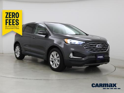 Gray 2020 Ford Edge Titanium