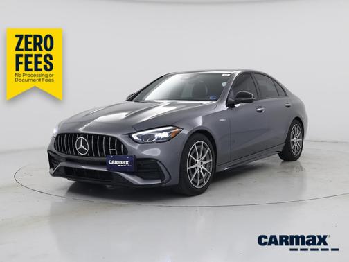 Gray 2023 Mercedes-Benz AMG C 43