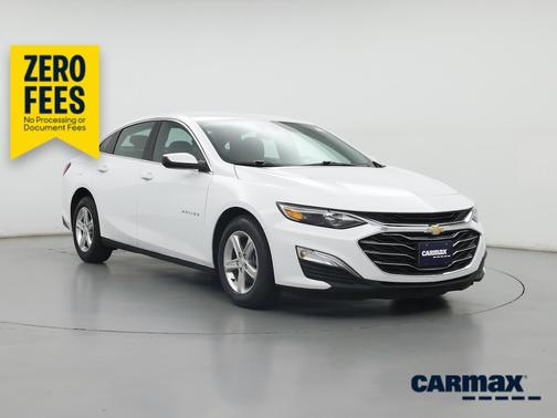 White 2022 Chevrolet Malibu LS