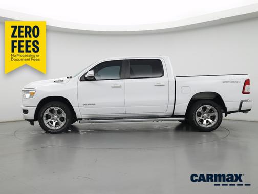 White 2022 RAM 1500 Bighorn