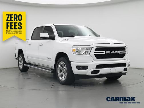 White 2022 RAM 1500 Bighorn