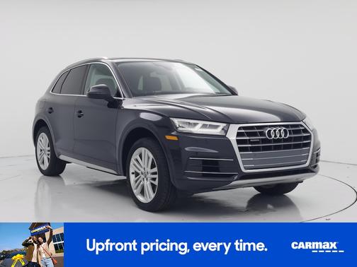 Blue 2018 Audi Q5 Premium Plus